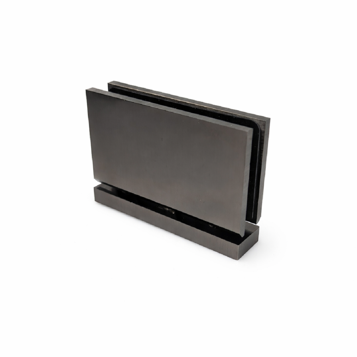 Boston 100 Series top or bottom shower screen pivot hinge - Brushed Gun Black